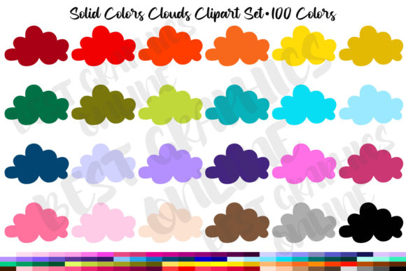 Download Solid Colors Clouds Clipart Cloud Image - Clipart Collection