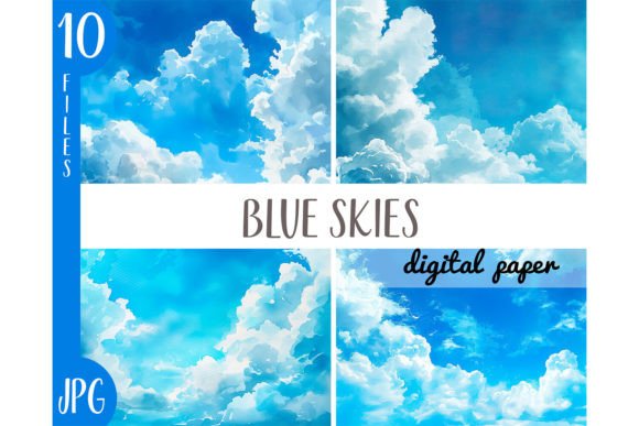 Download Watercolor Beautiful Sky Clipart -clouds - Clipart Collection