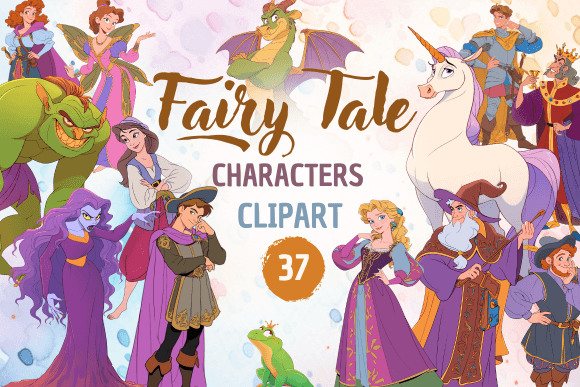 Download Fairy Tale Characters - Clipart - Clipart Collection