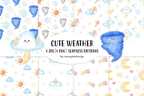 Download Weather Digital Papers, Weather Patterns - Patterns Collection