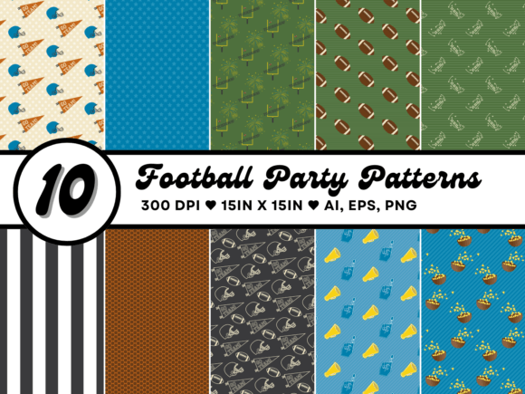 Download Football Party Patterns - Patterns Collection