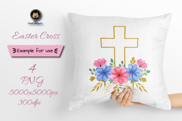 Download Easter Flower Crosses Clipart - Clipart Collection