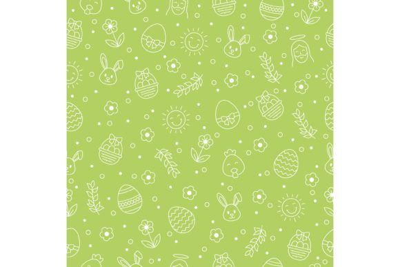 Download Happy Easter Seamless Pattern - Easter seamless pattern Collection