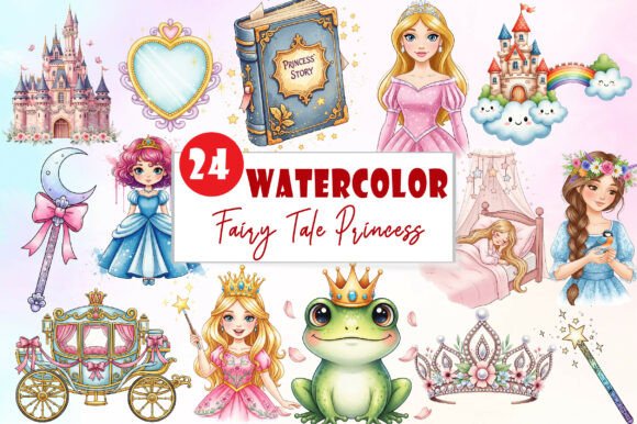 Download Fairy Tale Princess Clipart - Clipart Collection