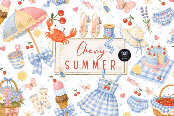 Download Cherry Summer Sea Party Clipart - Clipart Collection
