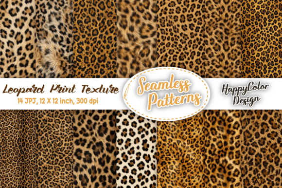 Download Leopard Print Texture Seamless Patterns - Premium Resources