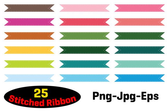 Download Stitched Ribbon Banner Clipart - Clipart Collection