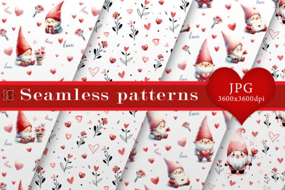 Download Seamless Patterns/Valentine's Day - Patterns Collection